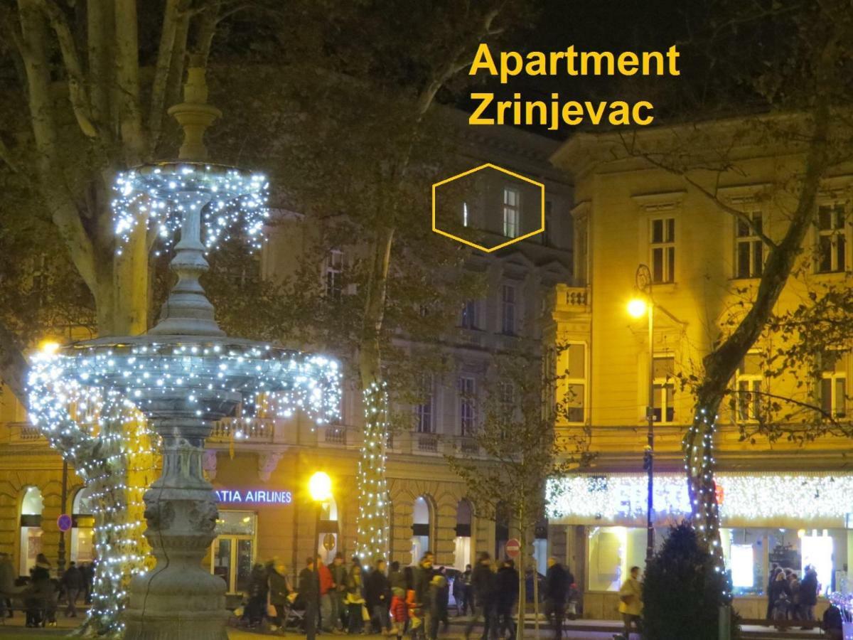 Apartment Zrinjevac Zagreb Extérieur photo